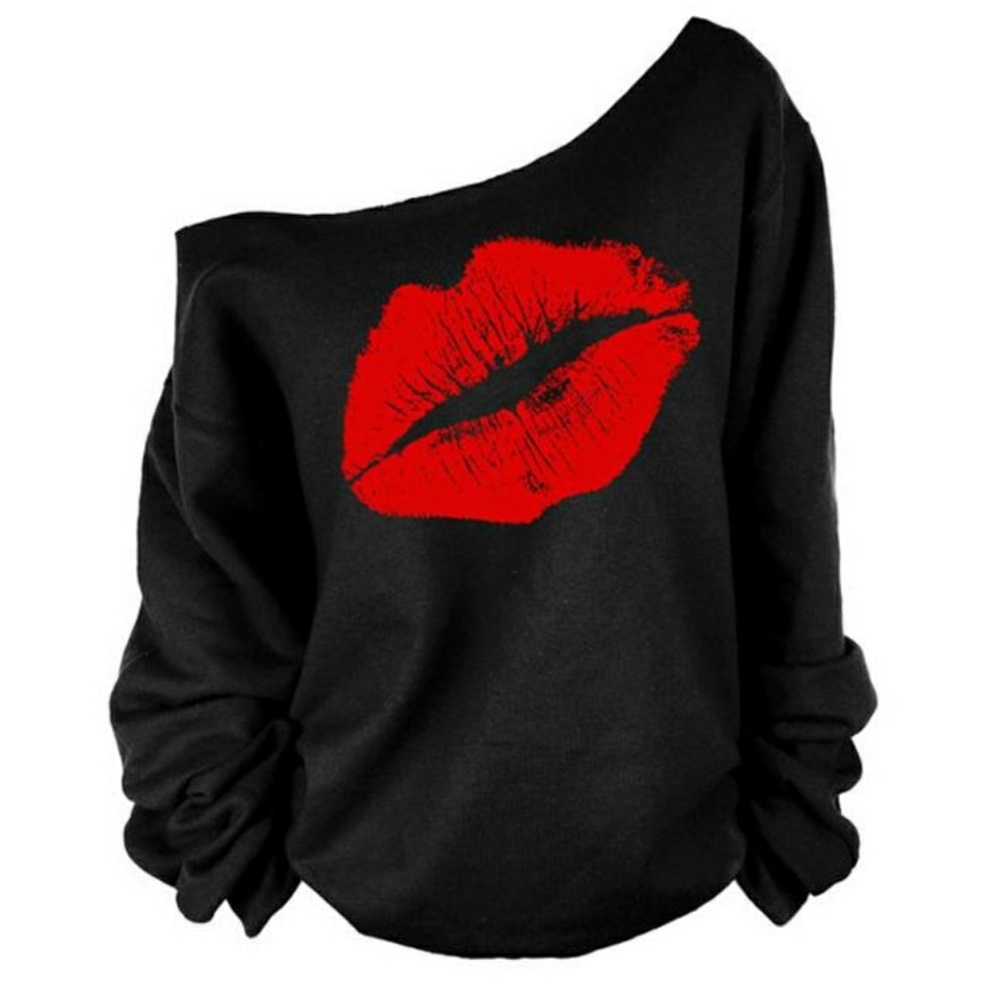 Off Shoulder Sweatshirt
